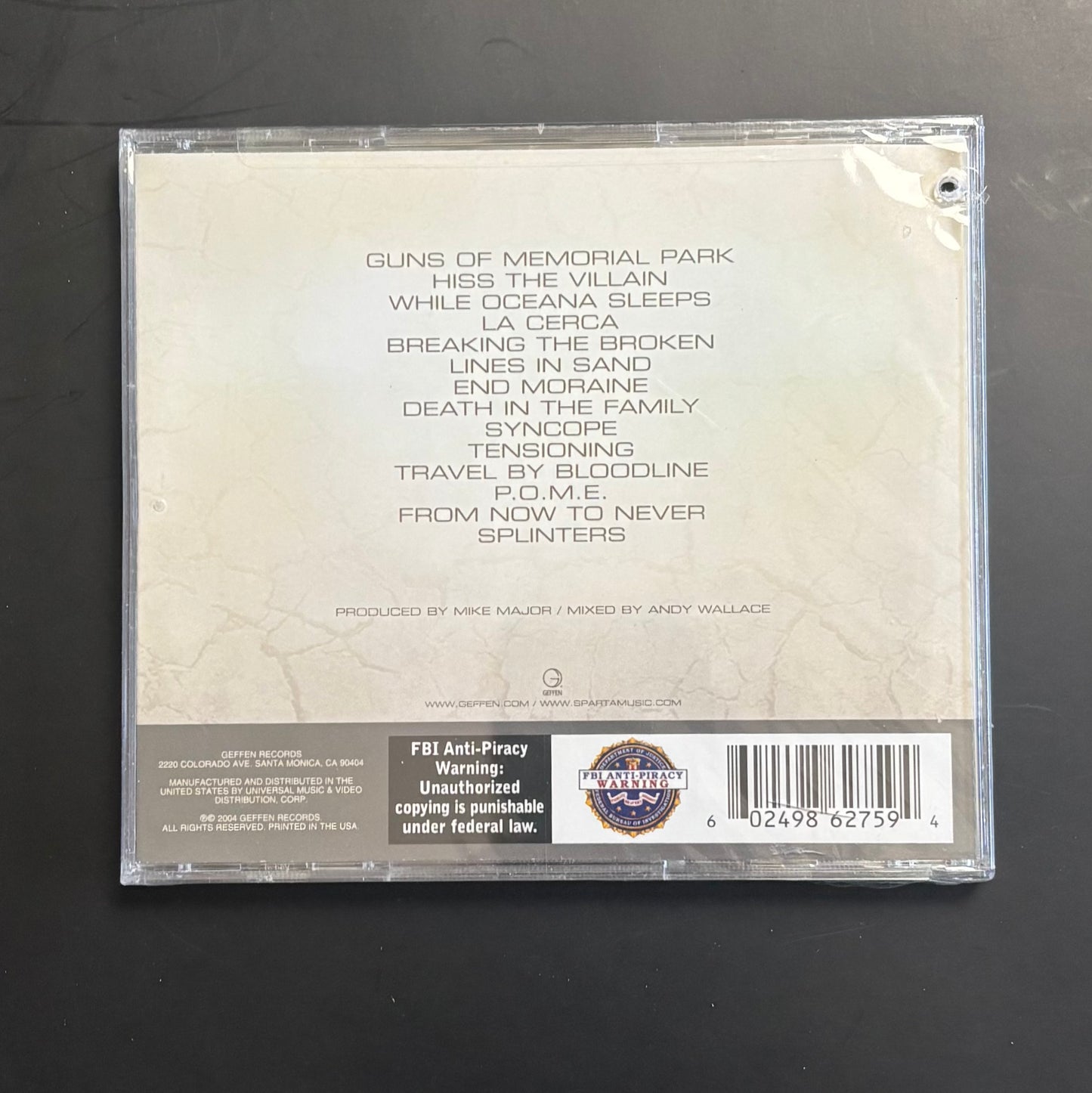 SPARTA - PORCELAIN CD