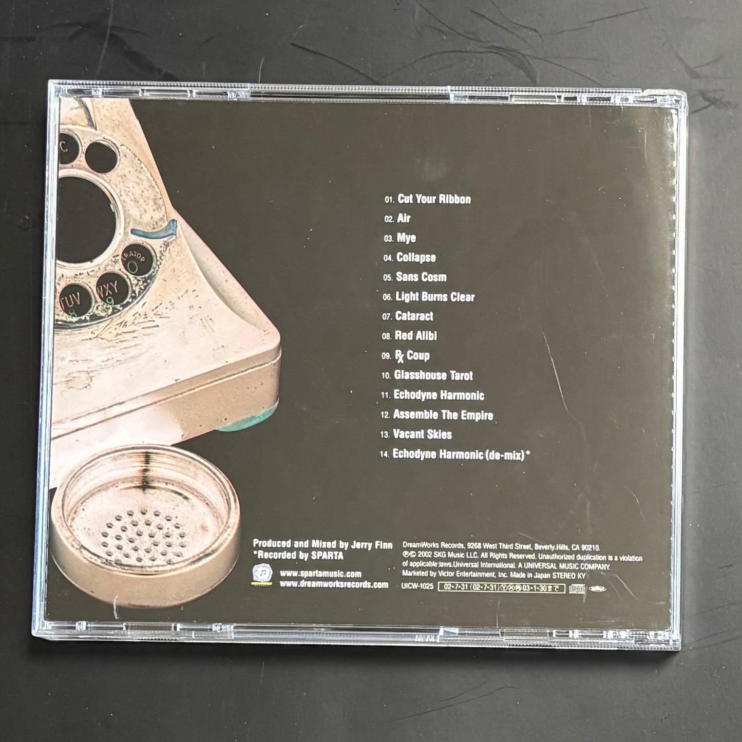 SPARTA - WIRETAP SCARS CD DELUXE
