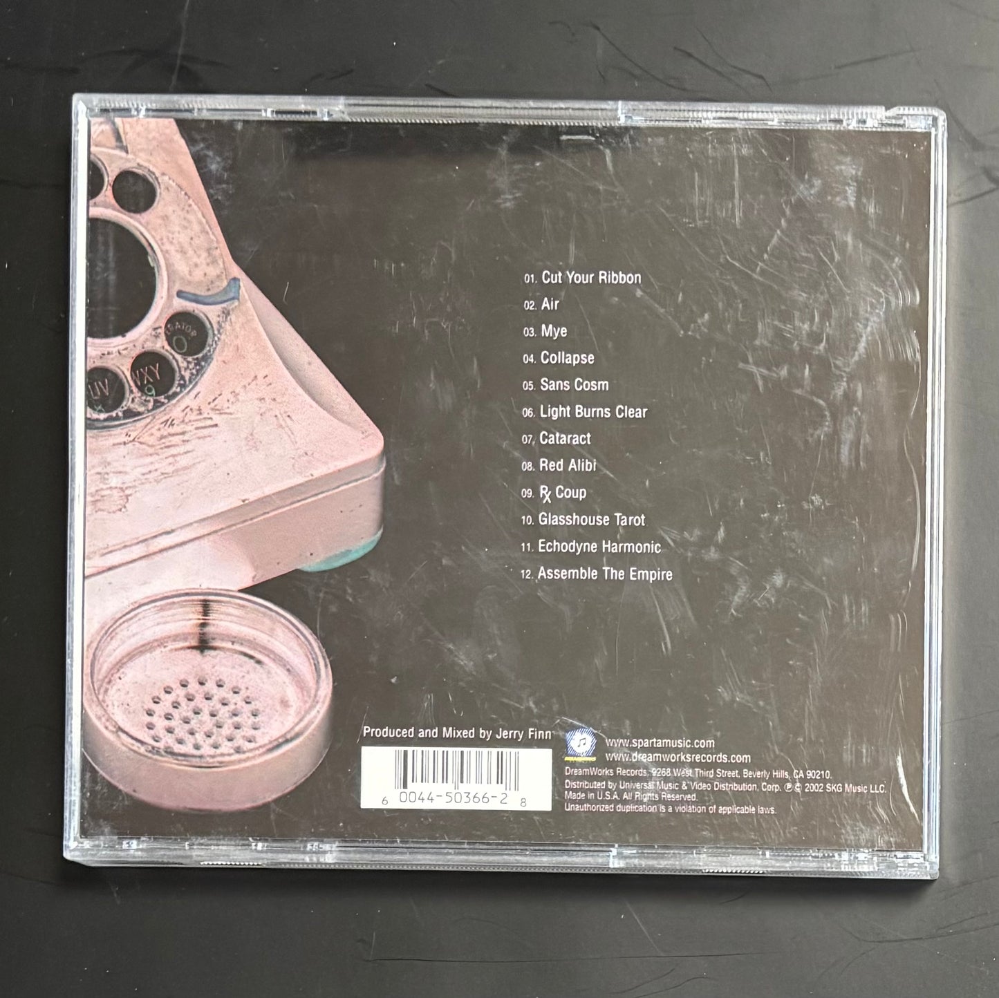 SPARTA - WIRETAP SCARS CD