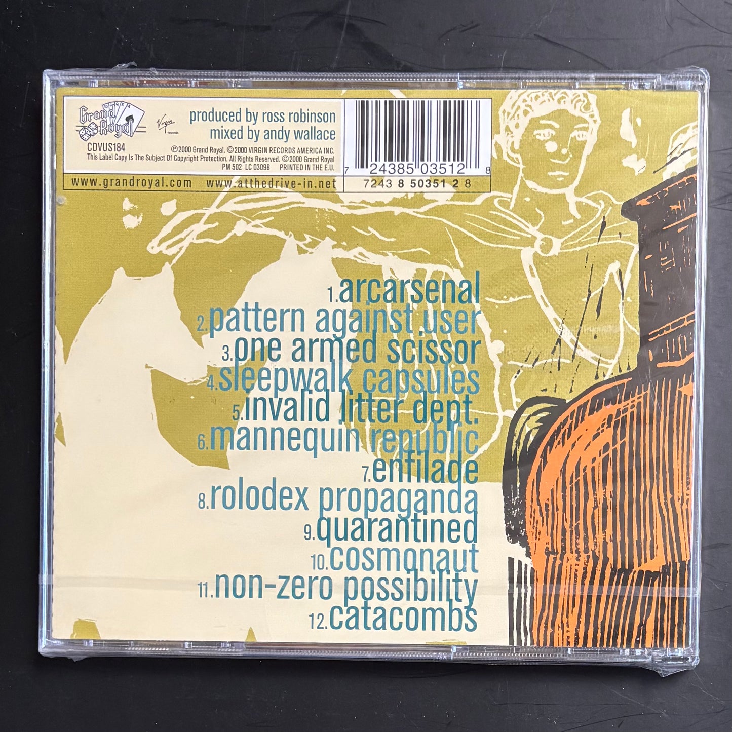 AT THE DRIVE-IN - RELATIONSHIP OF COMMAND CD