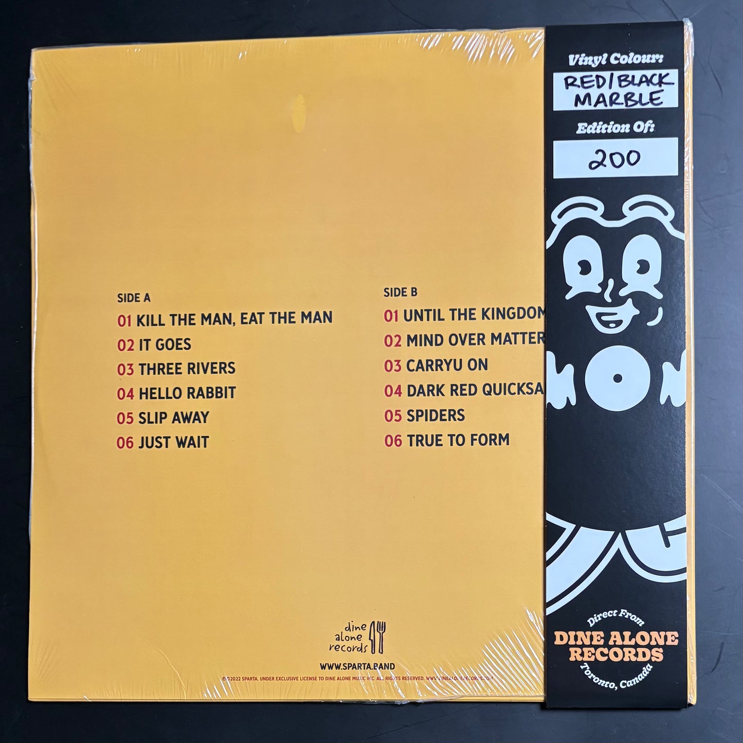 SPARTA - S/T DINE ALONE EXCLUSIVE (RED/BLACK MARBLE)