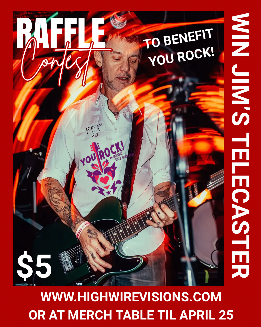 Jim's Fender Telecaster Raffle