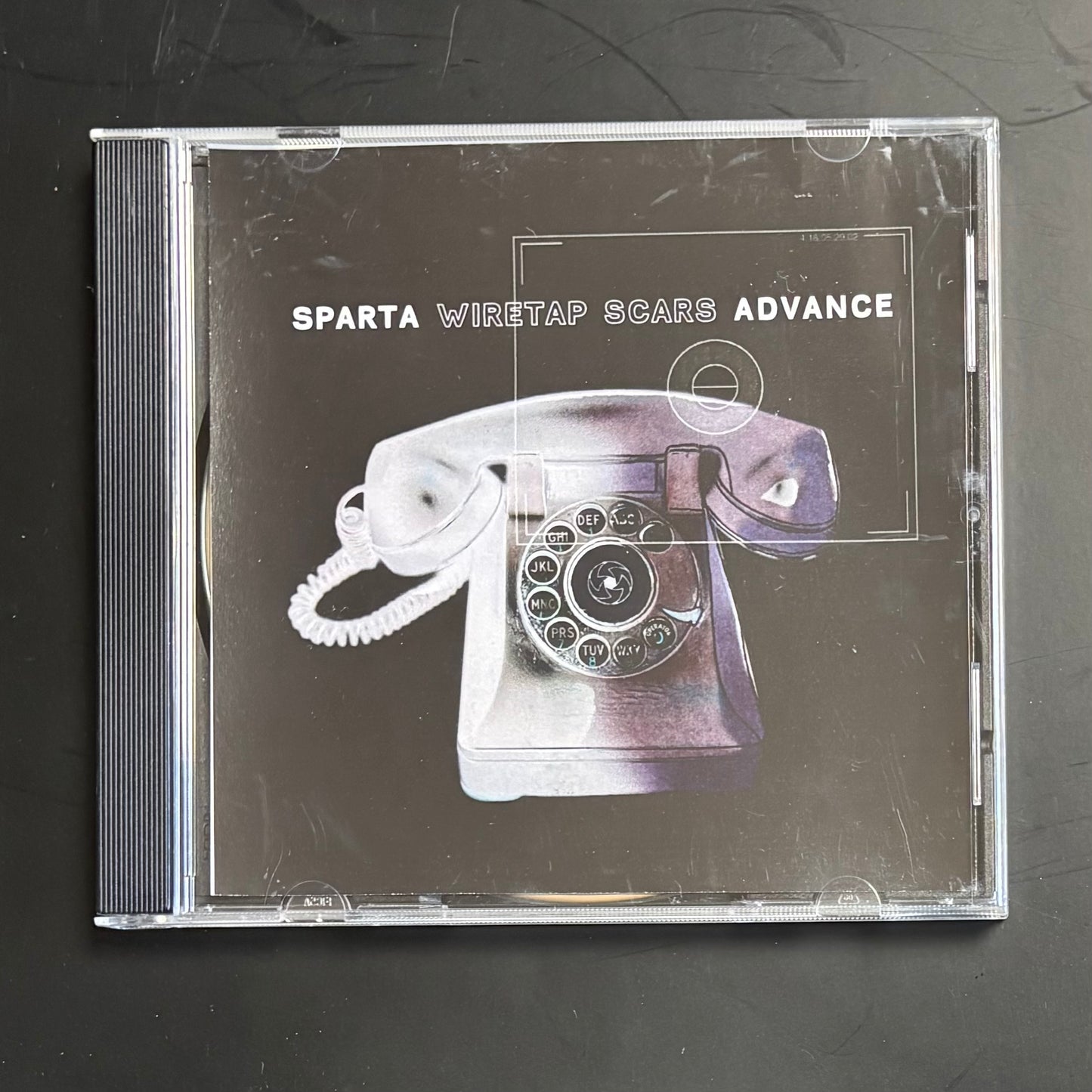 SPARTA - WIRETAP SCARS CD ADVANCE PROMO