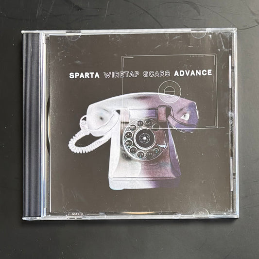 SPARTA - WIRETAP SCARS CD ADVANCE PROMO