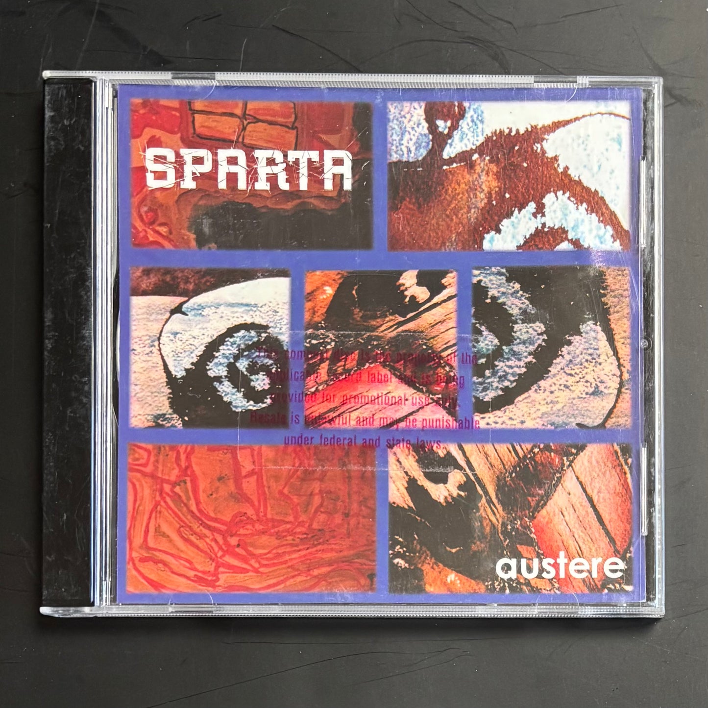 SPARTA - AUSTERE CD