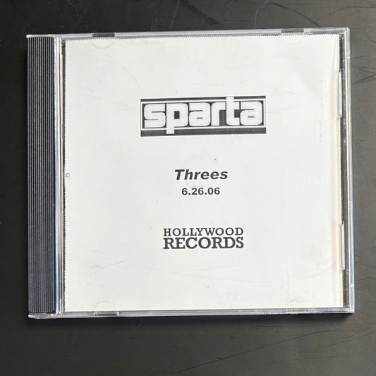 SPARTA - THREES CD PROMO