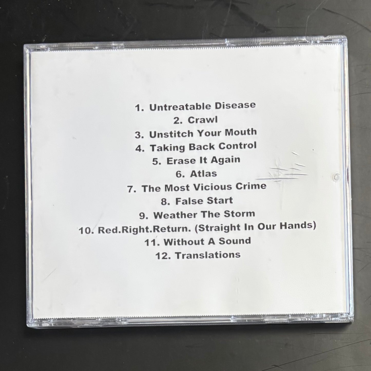 SPARTA - THREES CD PROMO