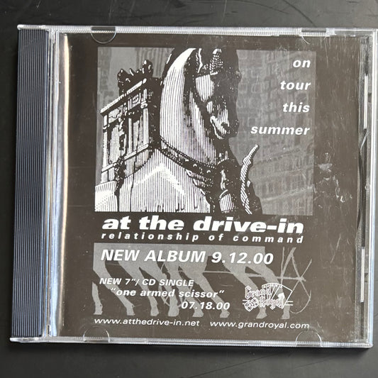 AT THE DRIVE-IN - RELATIONSHIP OF COMMAND CD PROMO