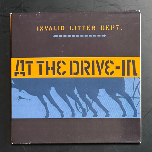 AT THE DRIVE-IN - INVALID LITTER DEPT. CD PROMO