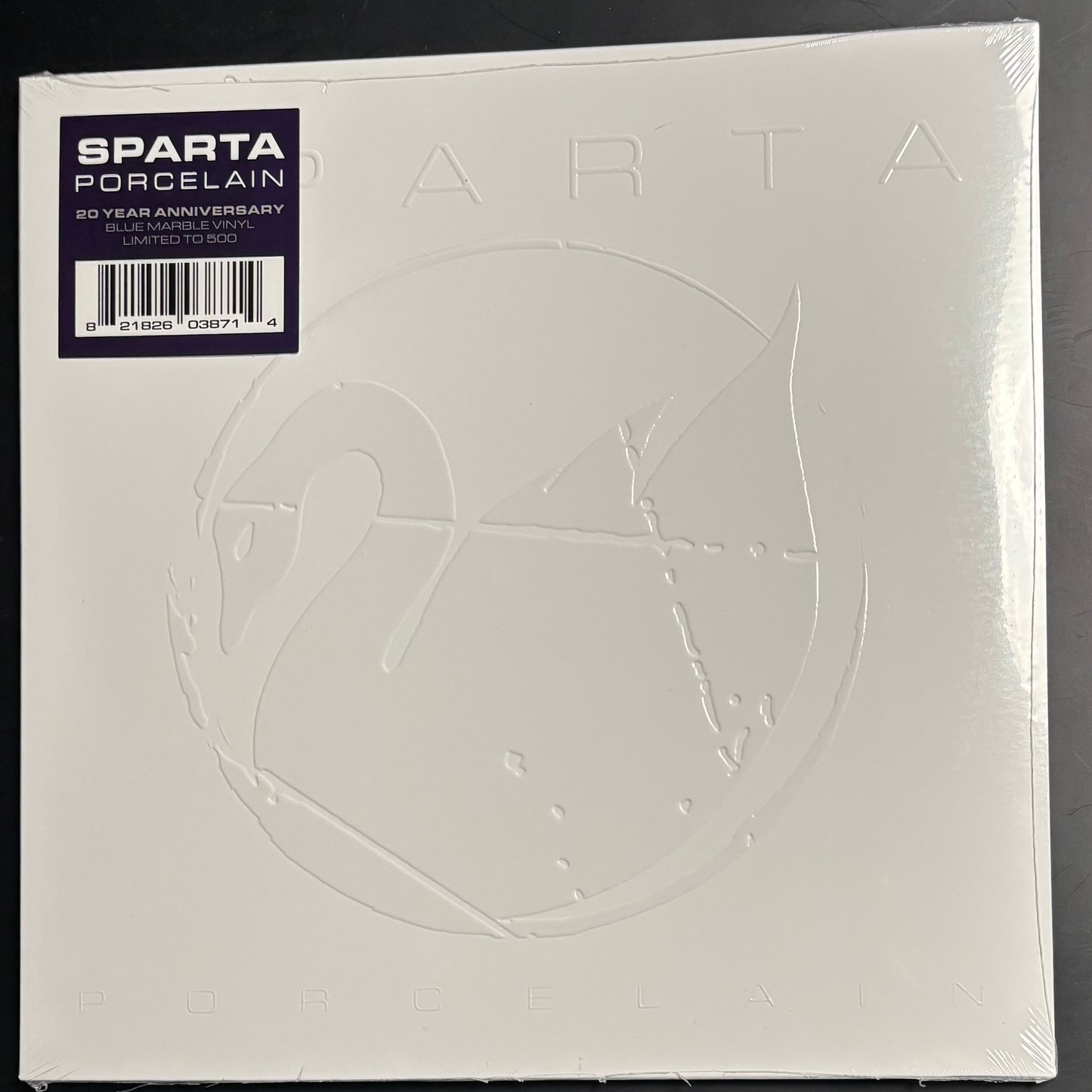SPARTA - PORCELAIN 20TH ANNIVERSARY (BLUE MARBLE) LP