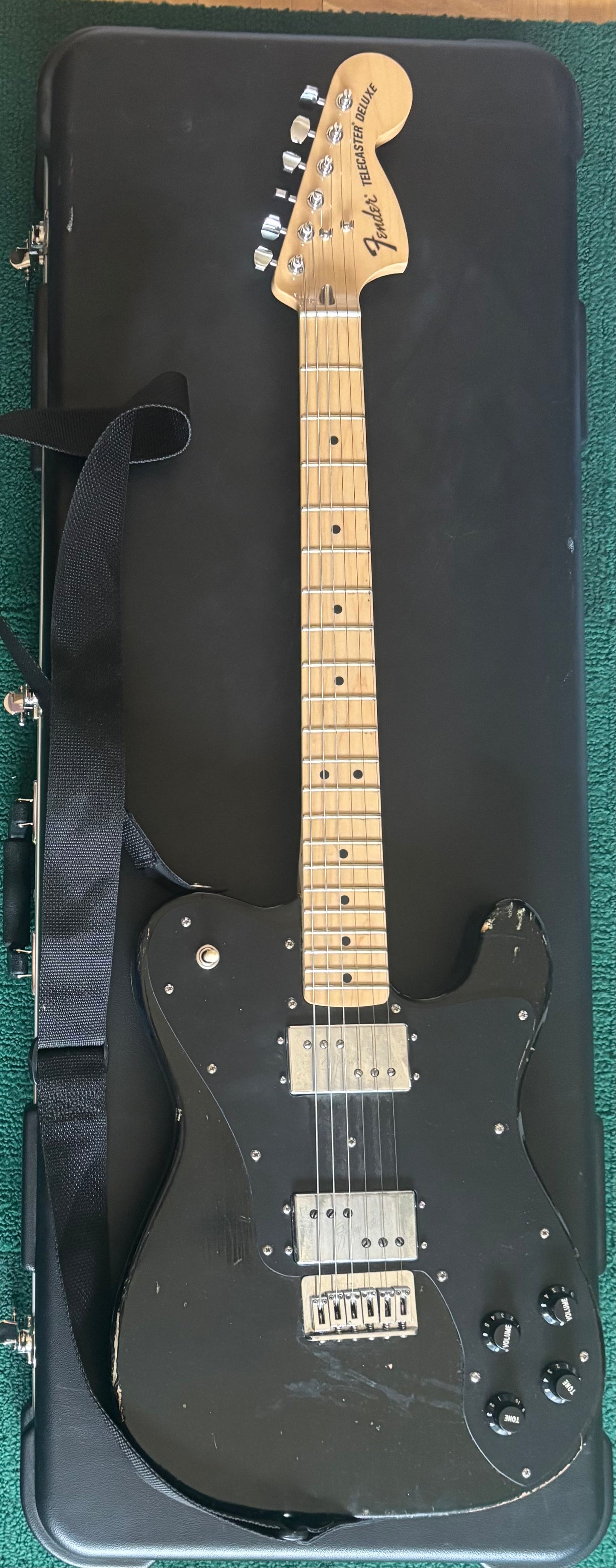 JIMS 1973 FENDER TELEDELUXE MODIFIED W/ CASE *REPLACEMENT NECK