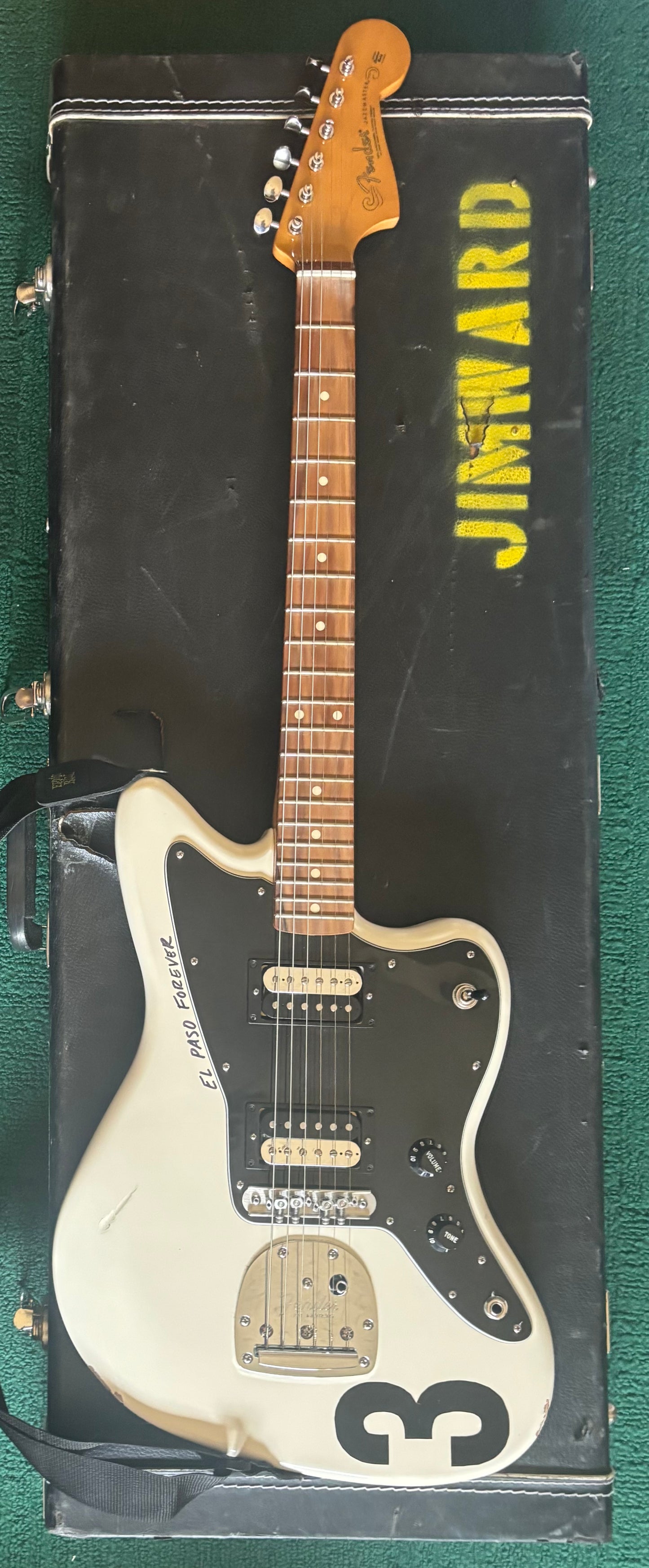 JIMS FENDER JAZZMASTER FROM 2018 SPARTA TOUR